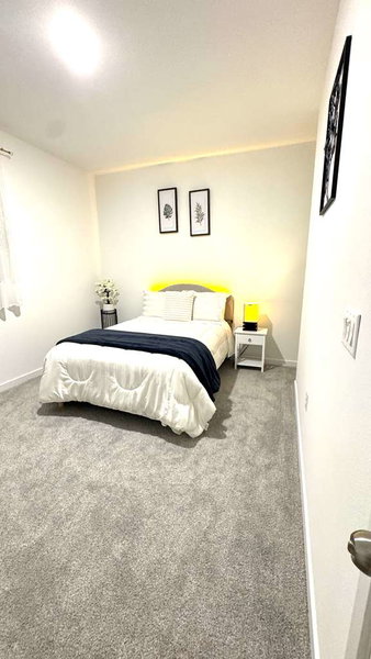 A large room in a new house image