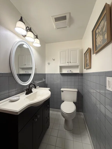 Room 1 — Private Half Bathroom