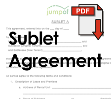Sublease Agreement - Subletting Your Apartment