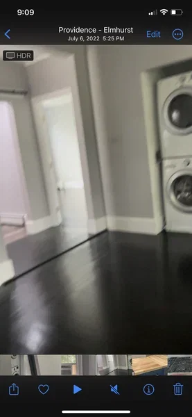 In unit washer/dryer